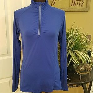 Tangerine workout pull over